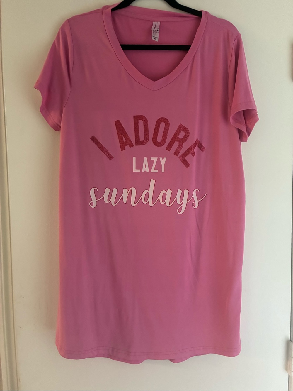 French Affair Pink Nightshirt